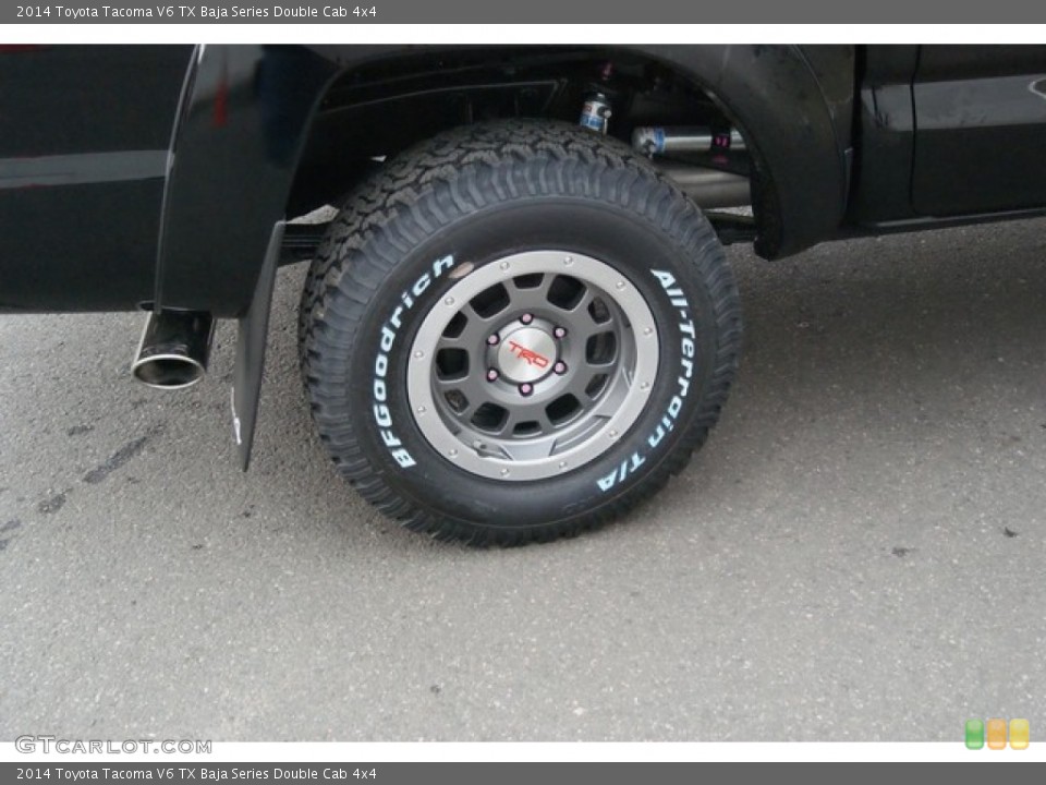 2014 Toyota Tacoma V6 TX Baja Series Double Cab 4x4 Wheel and Tire Photo #91244272