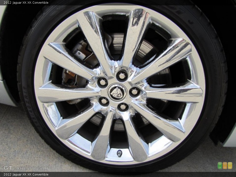 2012 Jaguar XK XK Convertible Wheel and Tire Photo #91271605