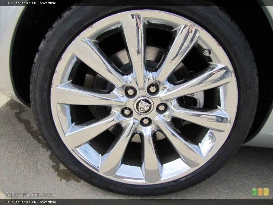 2012 Jaguar XK XK Convertible Wheel and Tire Photo #91271620