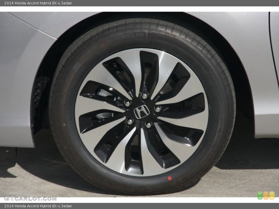 2014 Honda Accord Hybrid EX-L Sedan Wheel and Tire Photo #91283935