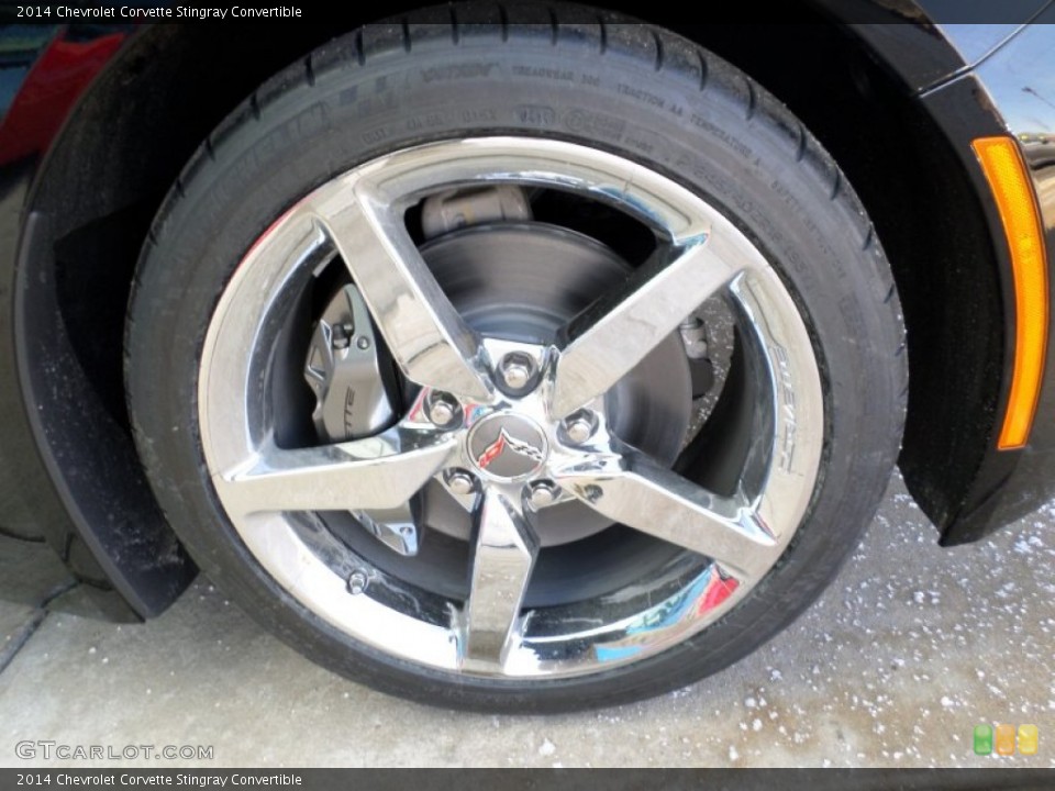2014 Chevrolet Corvette Stingray Convertible Wheel and Tire Photo #91287605
