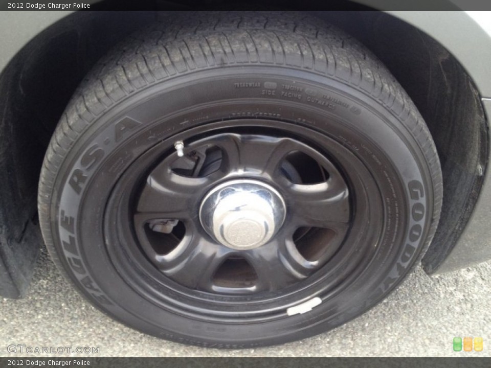 2012 Dodge Charger Police Wheel and Tire Photo #91293371