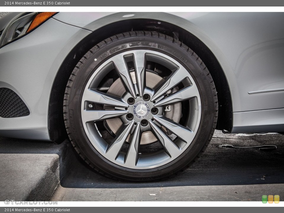 2014 Mercedes-Benz E 350 Cabriolet Wheel and Tire Photo #91293644