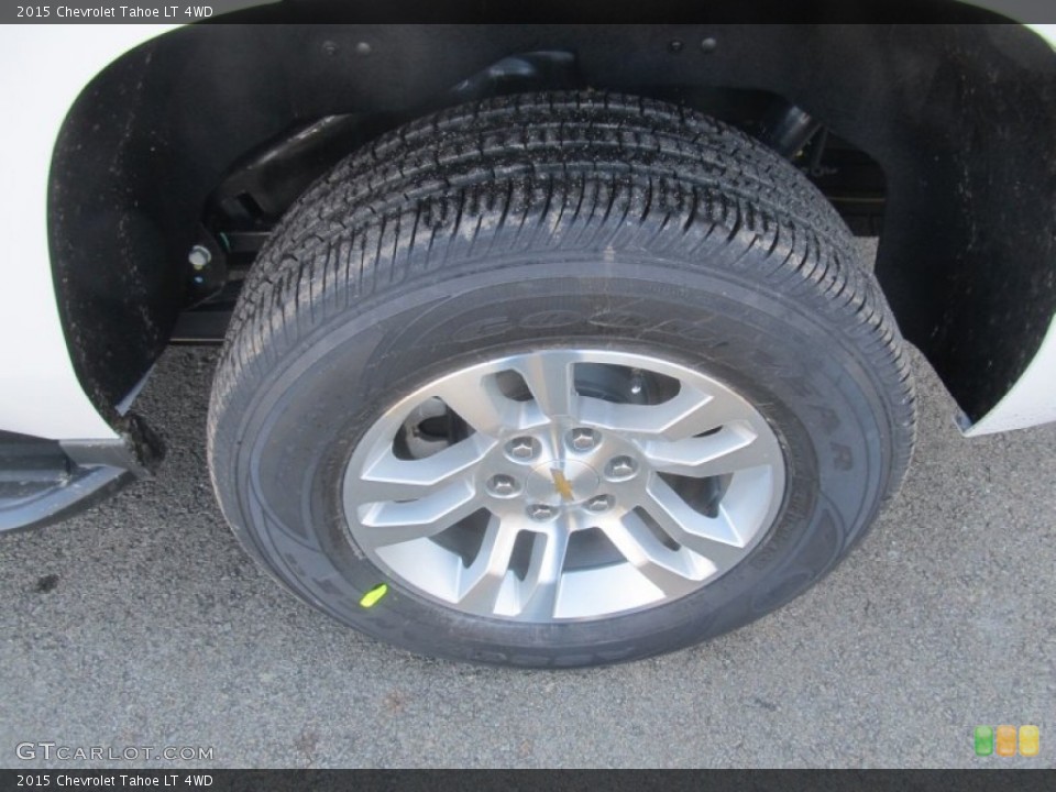 2015 Chevrolet Tahoe LT 4WD Wheel and Tire Photo #91304265
