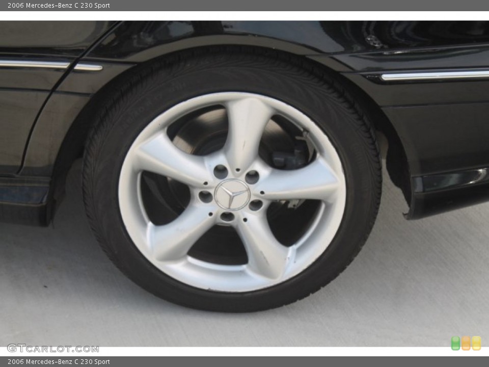 2006 Mercedes-Benz C 230 Sport Wheel and Tire Photo #91305594