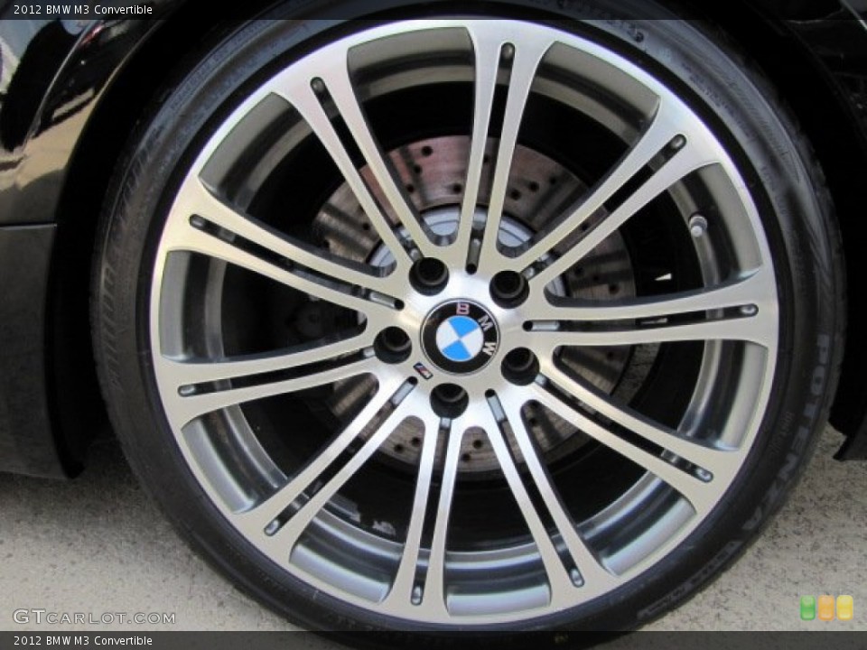 2012 BMW M3 Convertible Wheel and Tire Photo #91309356