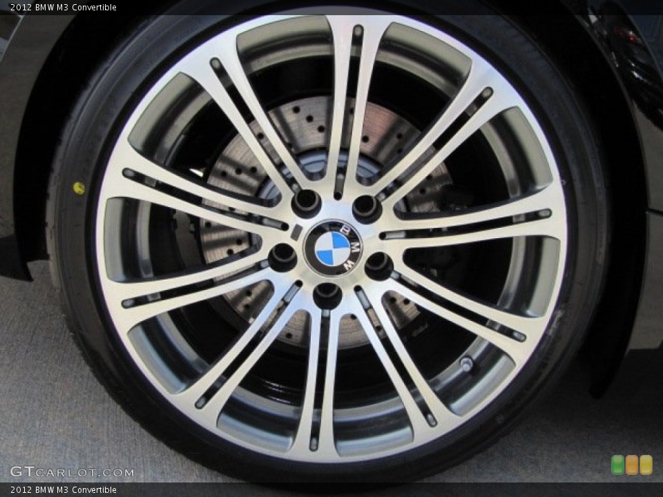 2012 BMW M3 Convertible Wheel and Tire Photo #91309365