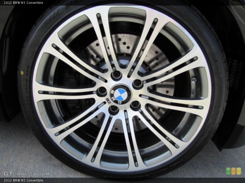 2012 BMW M3 Convertible Wheel and Tire Photo #91309394