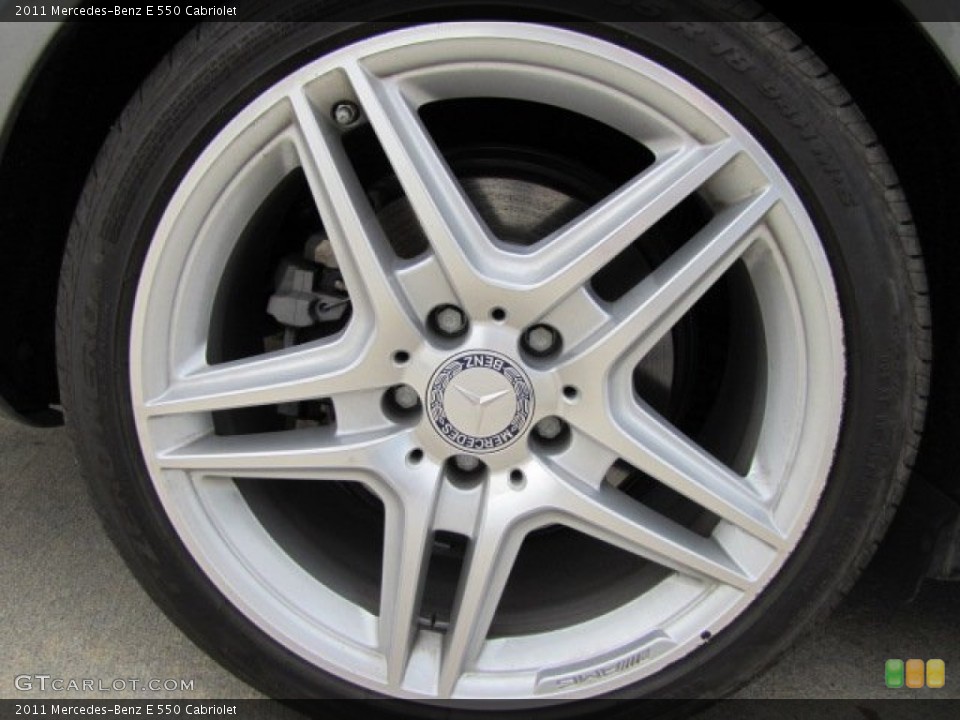 2011 Mercedes-Benz E 550 Cabriolet Wheel and Tire Photo #91310481