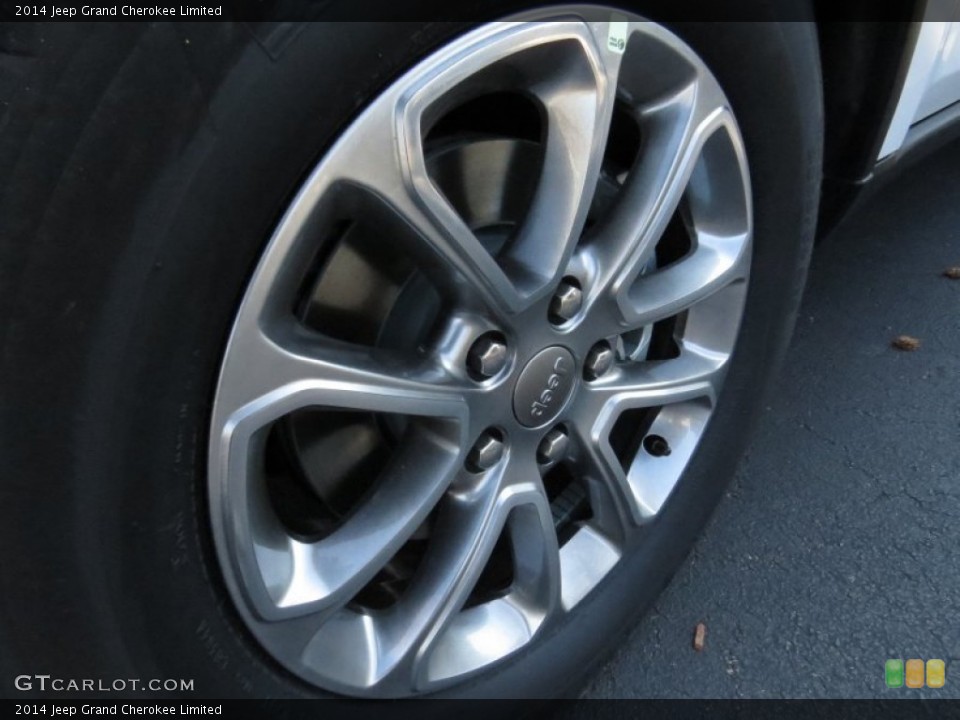 2014 Jeep Grand Cherokee Limited Wheel and Tire Photo #91324485