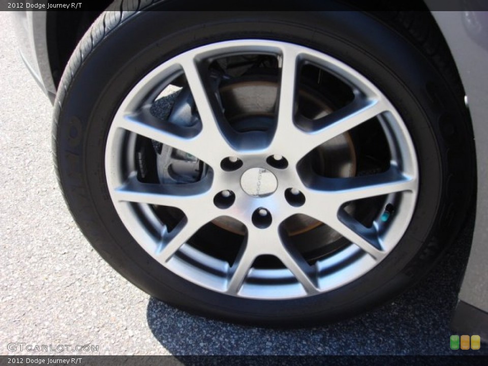 2012 Dodge Journey R/T Wheel and Tire Photo #91332544