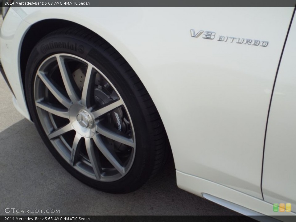 2014 Mercedes-Benz S 63 AMG 4MATIC Sedan Wheel and Tire Photo #91341932