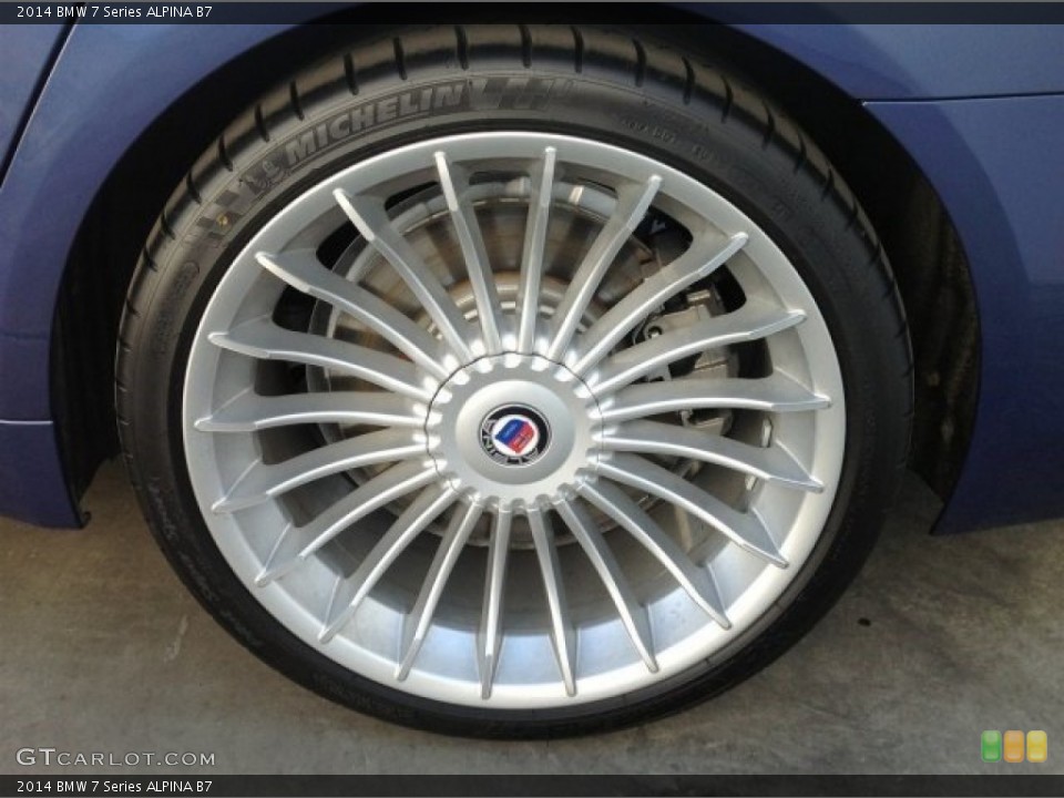 2014 BMW 7 Series ALPINA B7 Wheel and Tire Photo #91350844