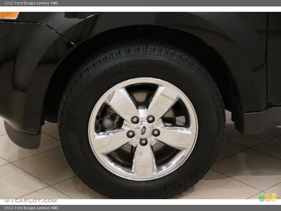 2012 Ford Escape Limited 4WD Wheel and Tire Photo #91359435