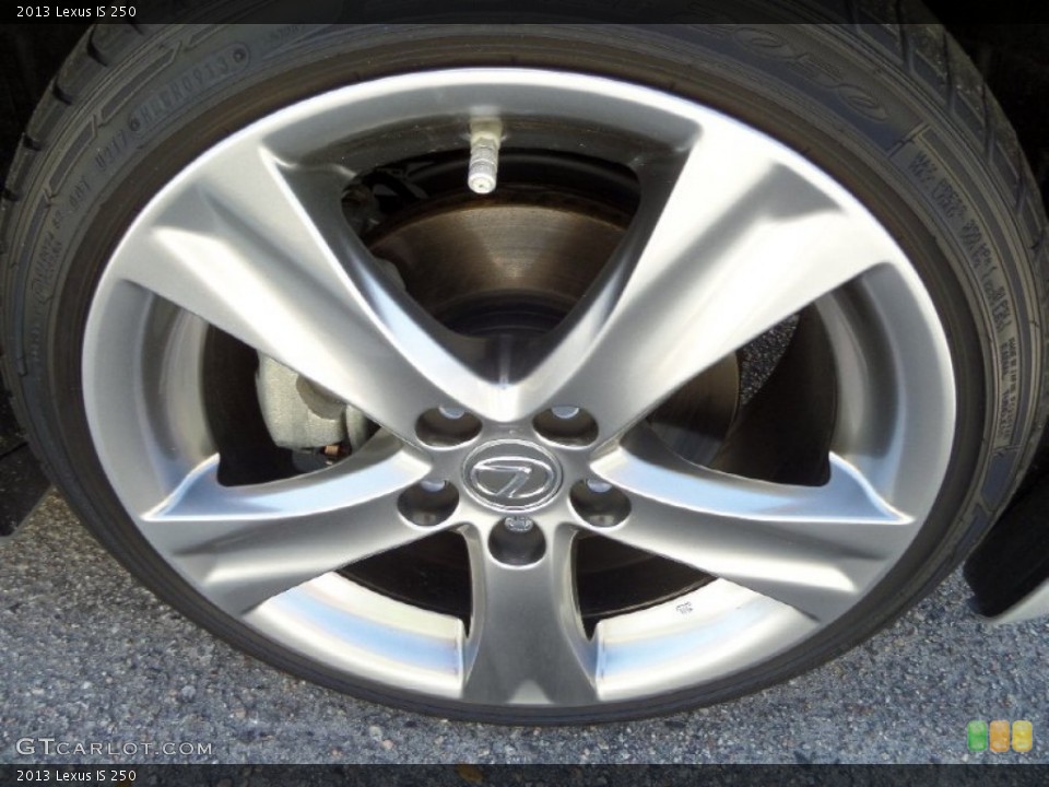 2013 Lexus IS Wheels and Tires