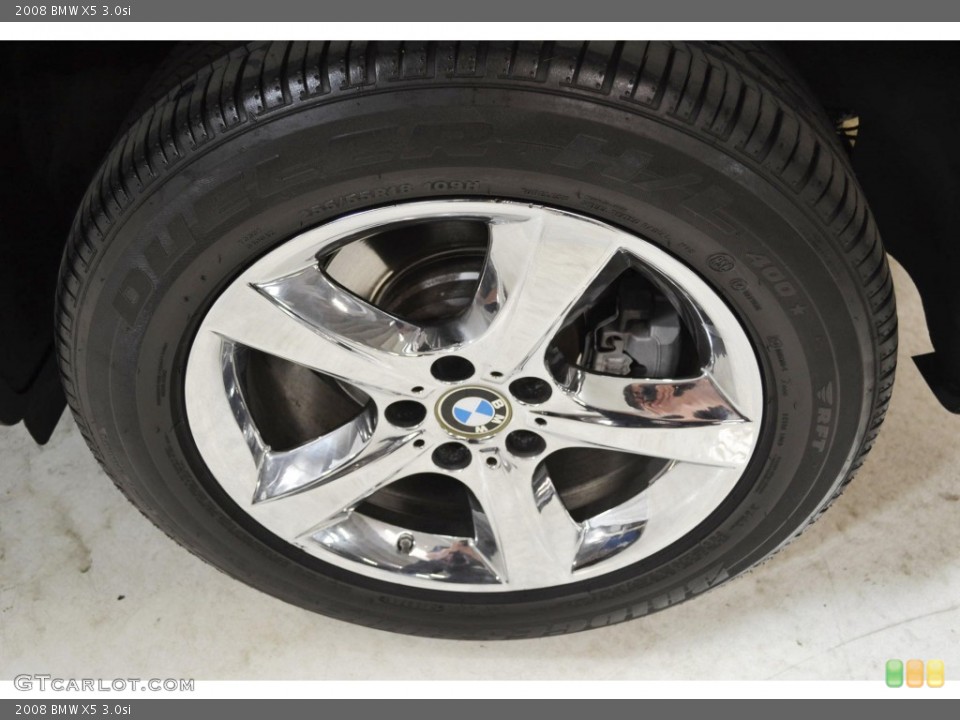 2008 BMW X5 3.0si Wheel and Tire Photo #91380136