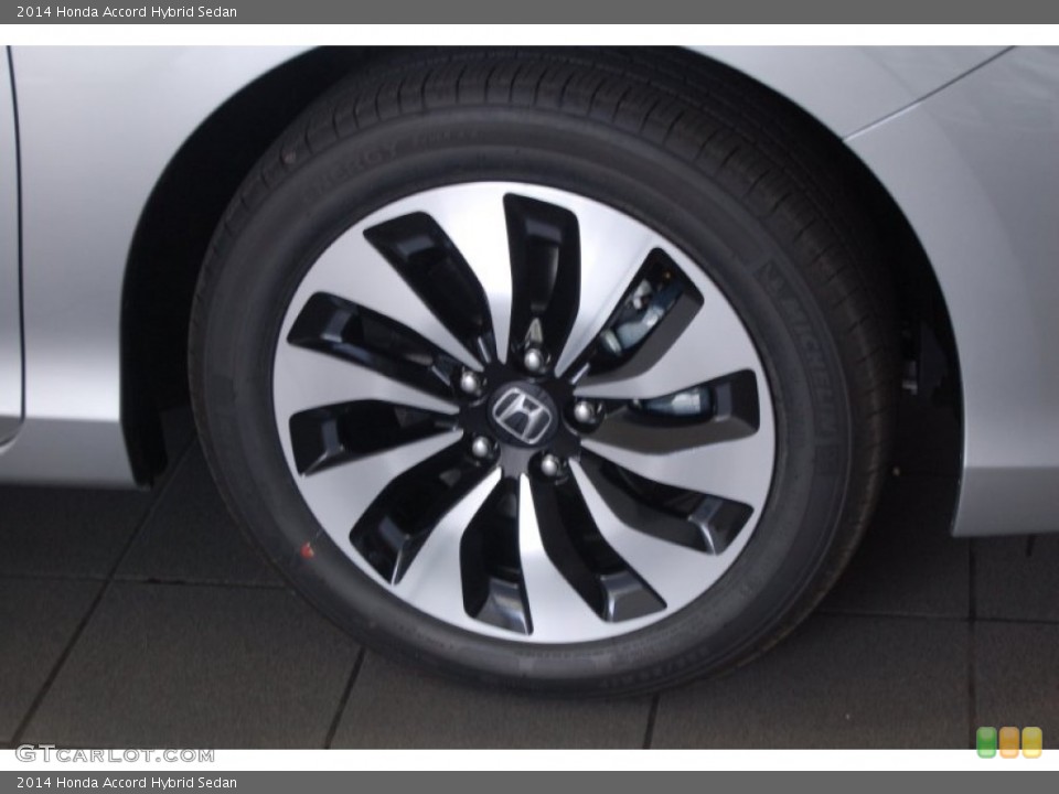 2014 Honda Accord Hybrid Sedan Wheel and Tire Photo #91386280