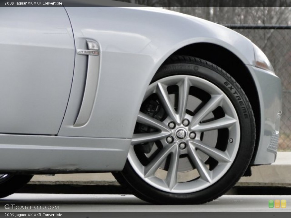 2009 Jaguar XK XKR Convertible Wheel and Tire Photo #91406992