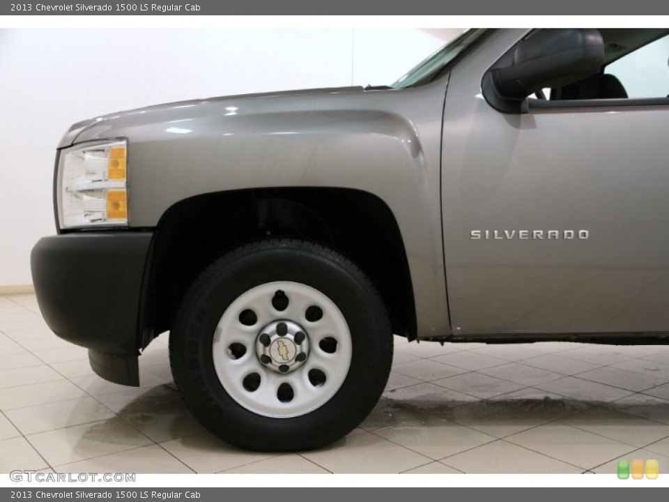 2013 Chevrolet Silverado 1500 LS Regular Cab Wheel and Tire Photo #91423508