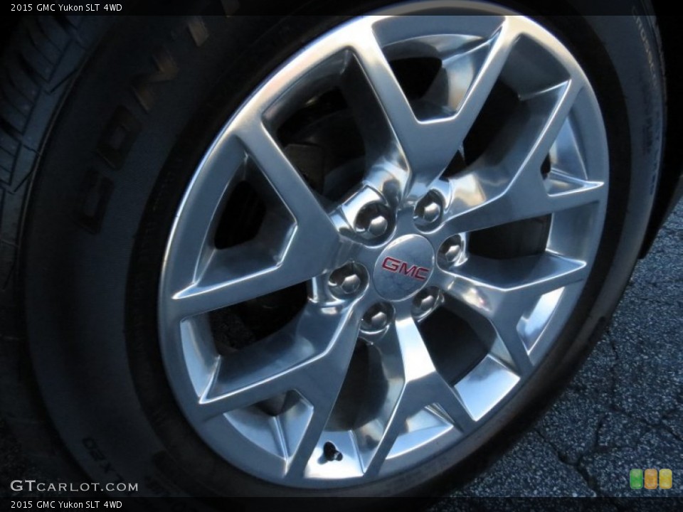 2015 GMC Yukon SLT 4WD Wheel and Tire Photo #91430366