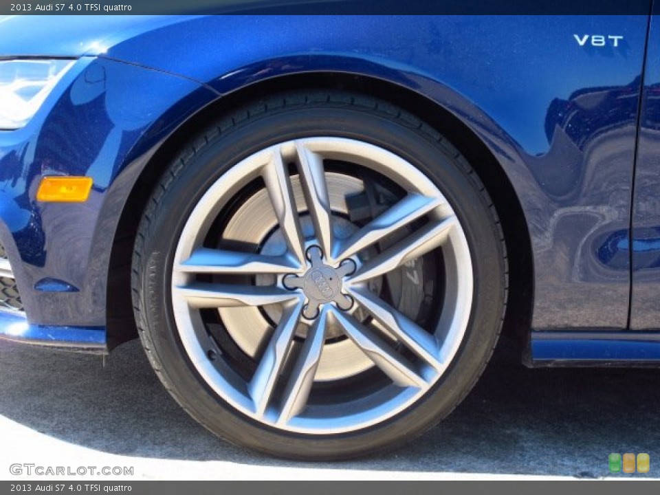2013 Audi S7 4.0 TFSI quattro Wheel and Tire Photo #91437161