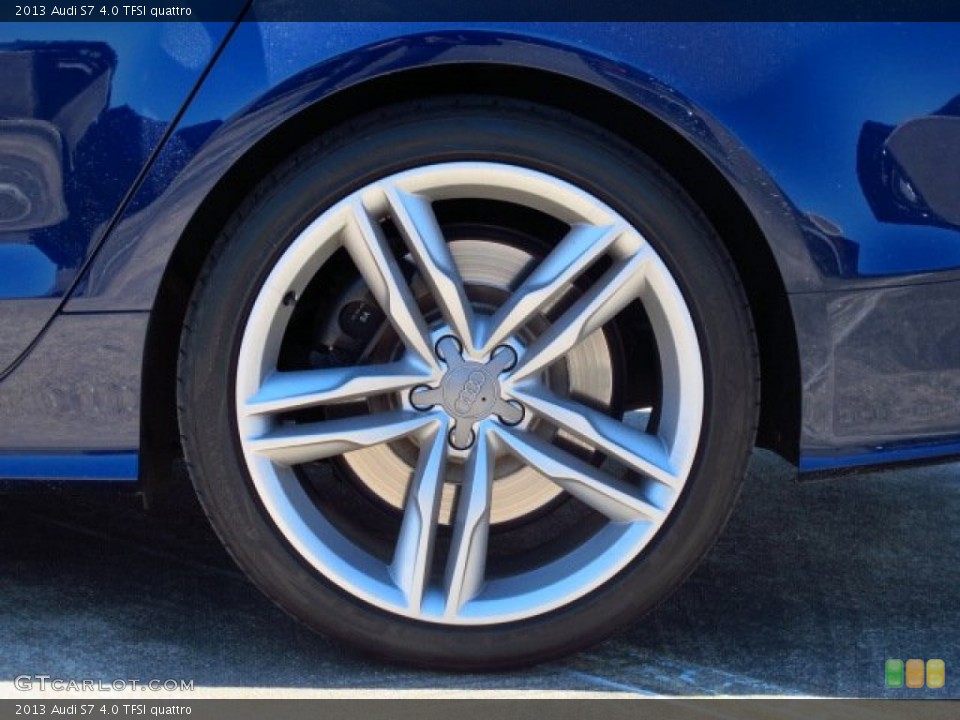 2013 Audi S7 4.0 TFSI quattro Wheel and Tire Photo #91437184
