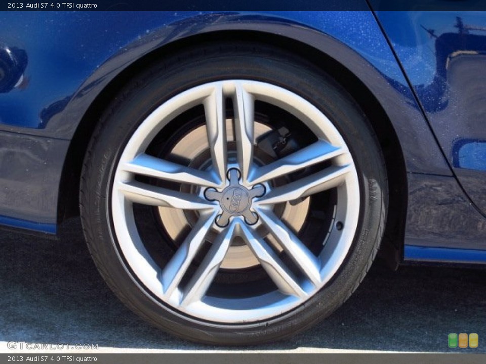 2013 Audi S7 4.0 TFSI quattro Wheel and Tire Photo #91437203