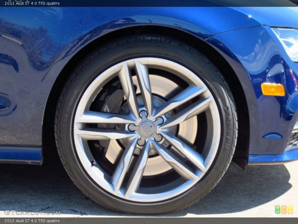 2013 Audi S7 4.0 TFSI quattro Wheel and Tire Photo #91437227