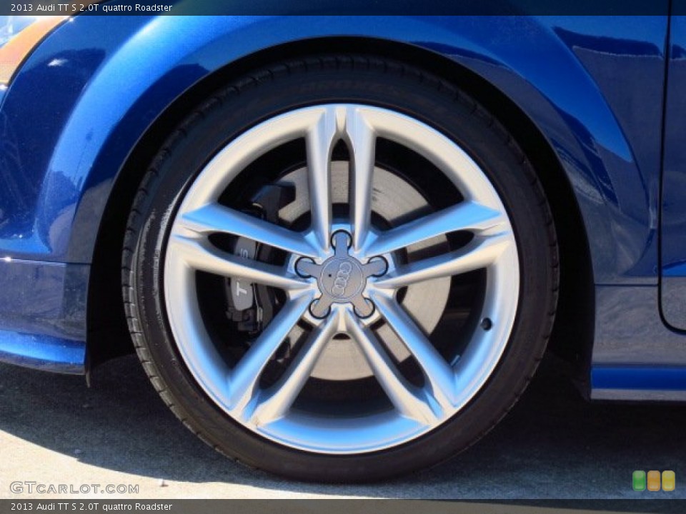 2013 Audi TT S 2.0T quattro Roadster Wheel and Tire Photo #91437995