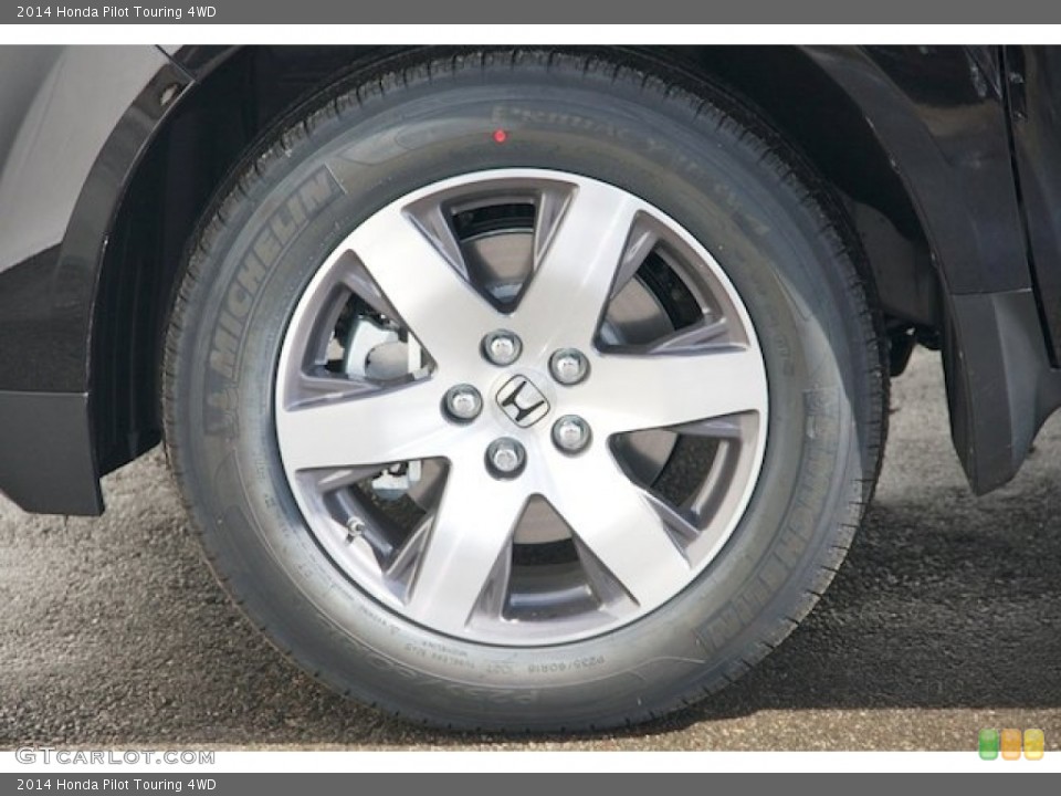 2014 Honda Pilot Touring 4WD Wheel and Tire Photo #91445957