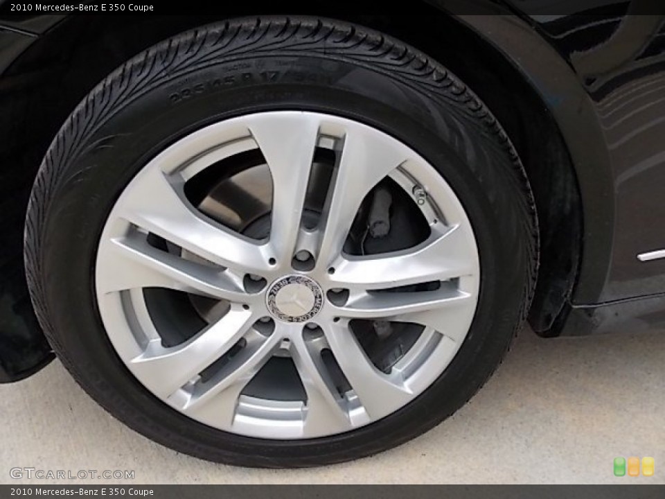 2010 Mercedes-Benz E 350 Coupe Wheel and Tire Photo #91463653