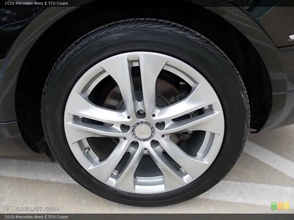 2010 Mercedes-Benz E 350 Coupe Wheel and Tire Photo #91463665