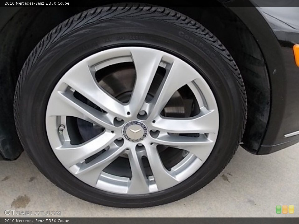 2010 Mercedes-Benz E 350 Coupe Wheel and Tire Photo #91463707