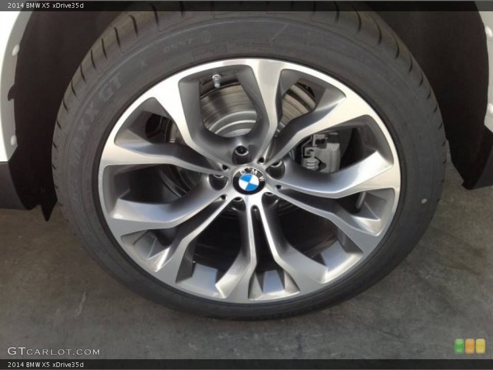 2014 BMW X5 xDrive35d Wheel and Tire Photo #91469663