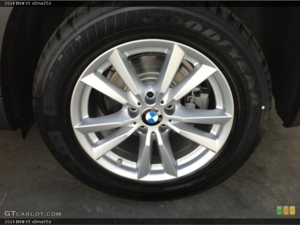 2014 BMW X5 xDrive35d Wheel and Tire Photo #91469837