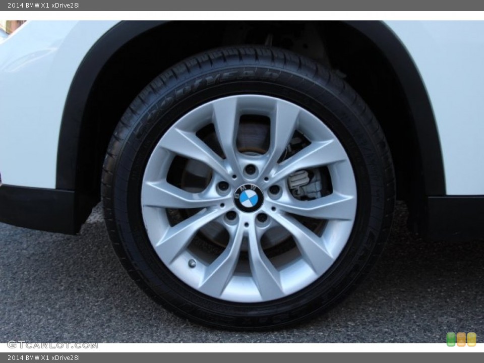 2014 BMW X1 xDrive28i Wheel and Tire Photo #91474564