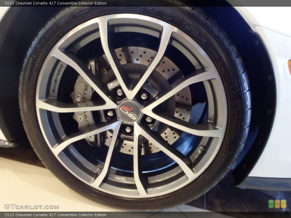 2013 Chevrolet Corvette 427 Convertible Collector Edition Wheel and Tire Photo #91498912