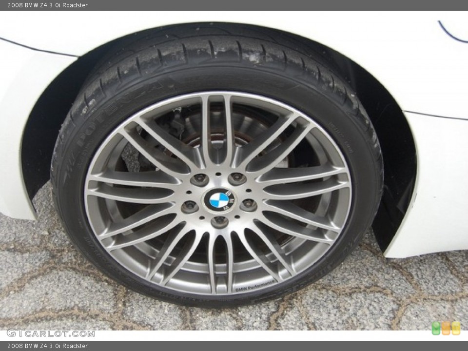 2008 BMW Z4 3.0i Roadster Wheel and Tire Photo #91518776