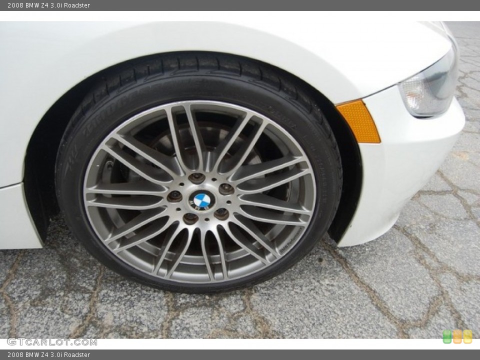 2008 BMW Z4 3.0i Roadster Wheel and Tire Photo #91518800