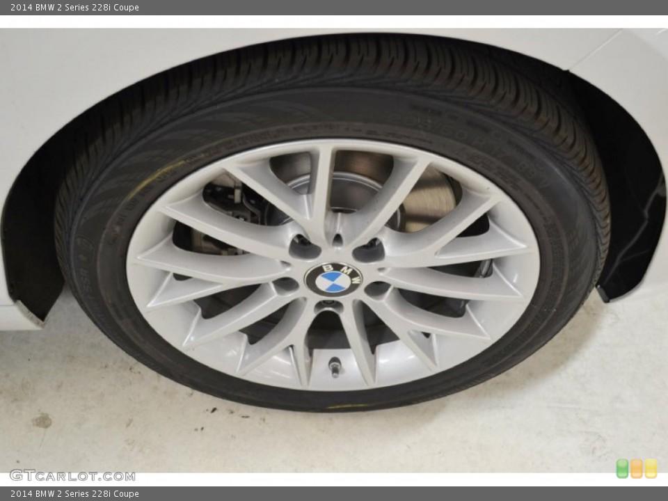 2014 BMW 2 Series 228i Coupe Wheel and Tire Photo #91521509