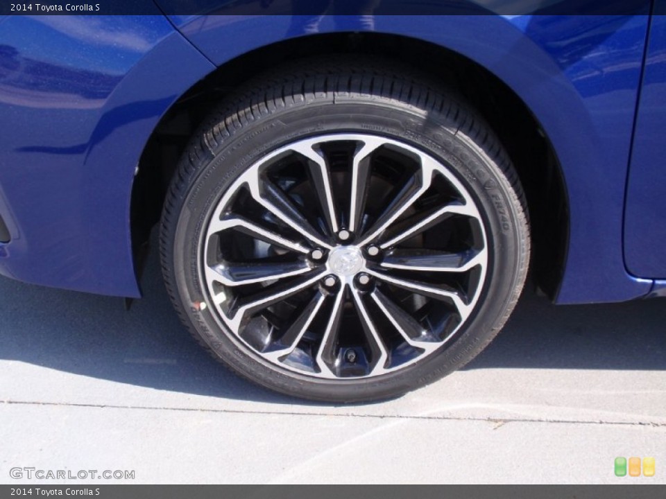 2014 Toyota Corolla S Wheel and Tire Photo #91537490