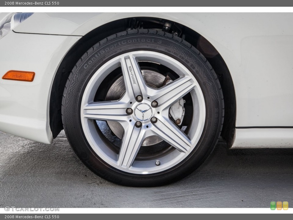 2008 Mercedes-Benz CLS 550 Wheel and Tire Photo #91538234