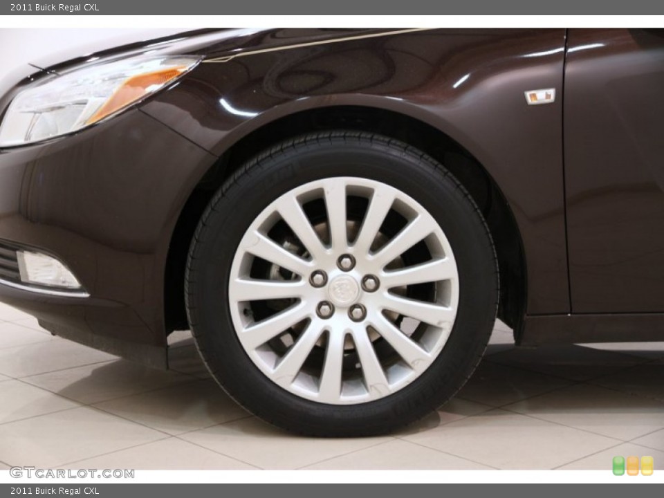 2011 Buick Regal CXL Wheel and Tire Photo #91542011