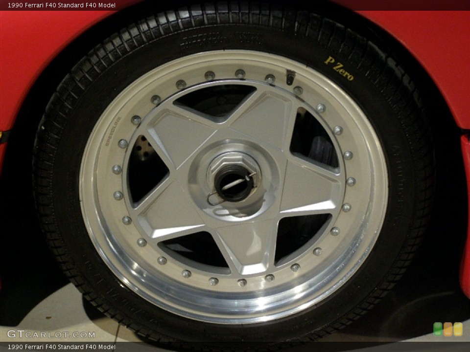 1990 Ferrari F40  Wheel and Tire Photo #91548