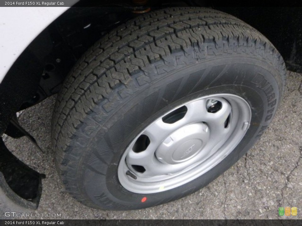 2014 Ford F150 XL Regular Cab Wheel and Tire Photo #91568009