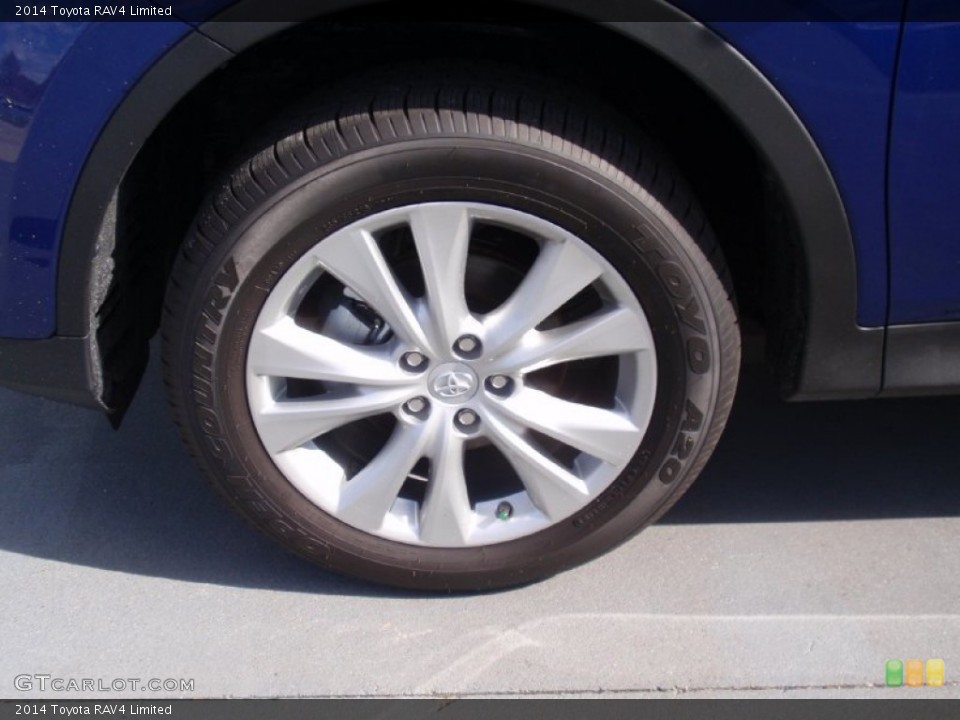 2014 Toyota RAV4 Limited Wheel and Tire Photo #91570493