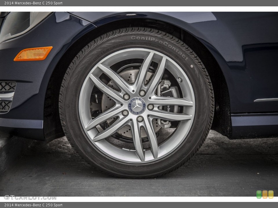 2014 Mercedes-Benz C 250 Sport Wheel and Tire Photo #91578941