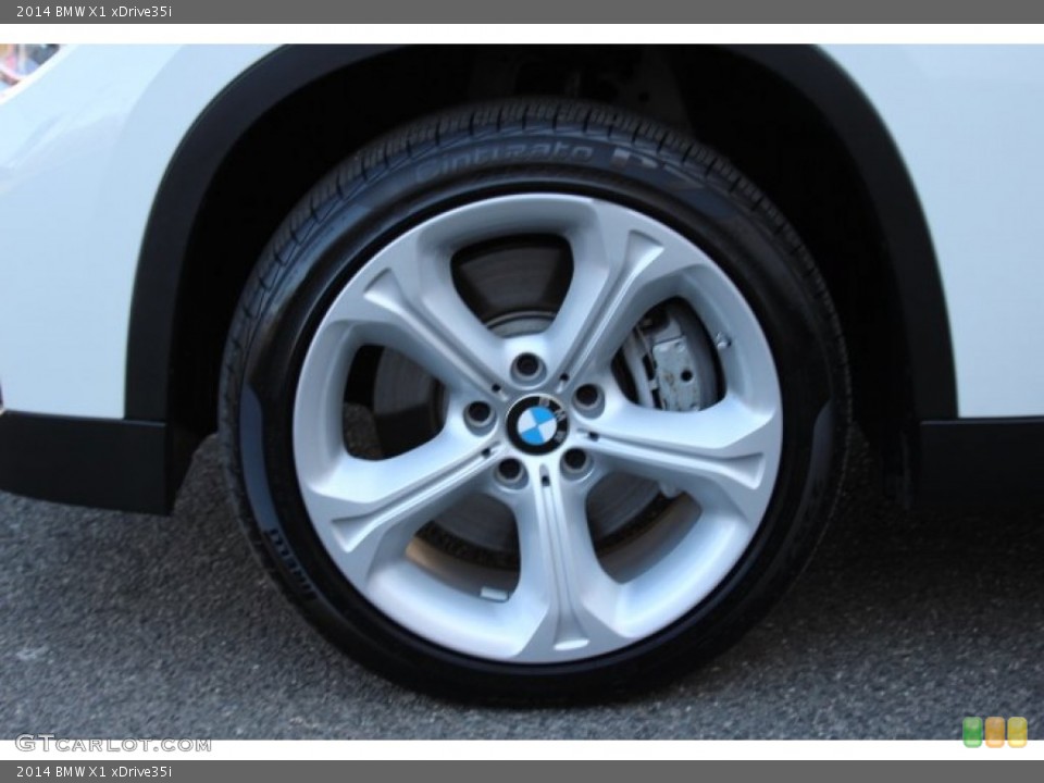 2014 BMW X1 xDrive35i Wheel and Tire Photo #91579832