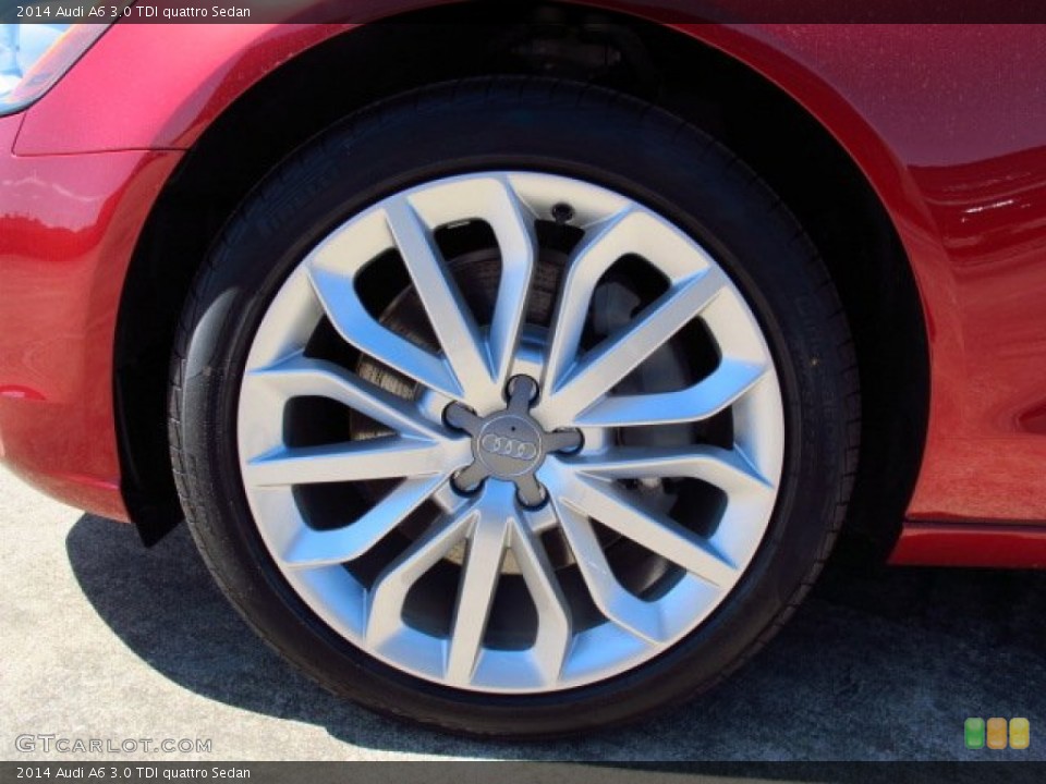 2014 Audi A6 3.0 TDI quattro Sedan Wheel and Tire Photo #91589267