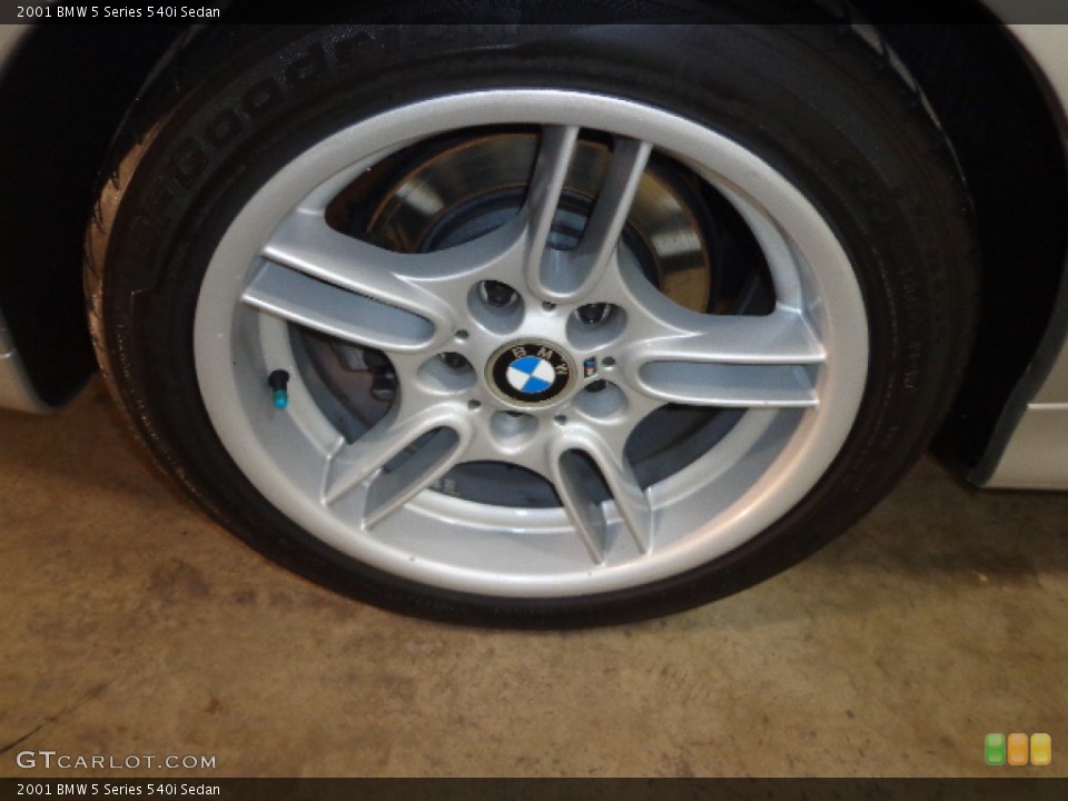 2001 BMW 5 Series 540i Sedan Wheel and Tire Photo #91594505